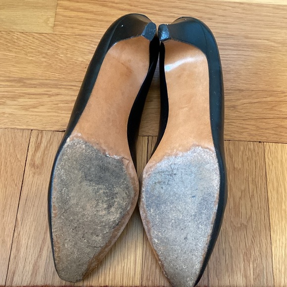 Medici black leather dress shoes - Picture 5 of 8